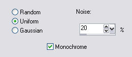 Noise Settings