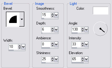 Inner Bevel Settings