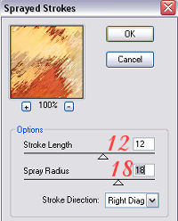 Brushstrokes  Settings