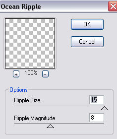 Ocean Ripple Settings