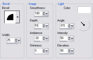 Inner Bevel Settings