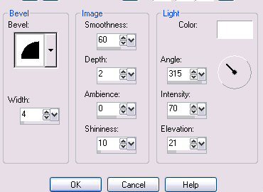 Inner Bevel Settings