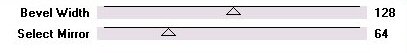 Mirror Bevel Settings
