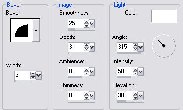 Inner Bevel Settings