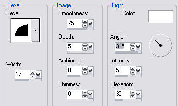 Inner Bevel Settings