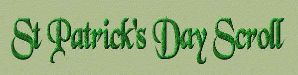 St Paddy's Scroll Logo