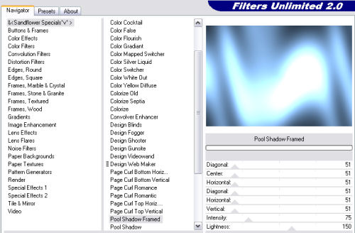 Filters Unlimited Settings