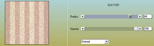 Scatter Settings