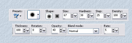 Air Brush Settings